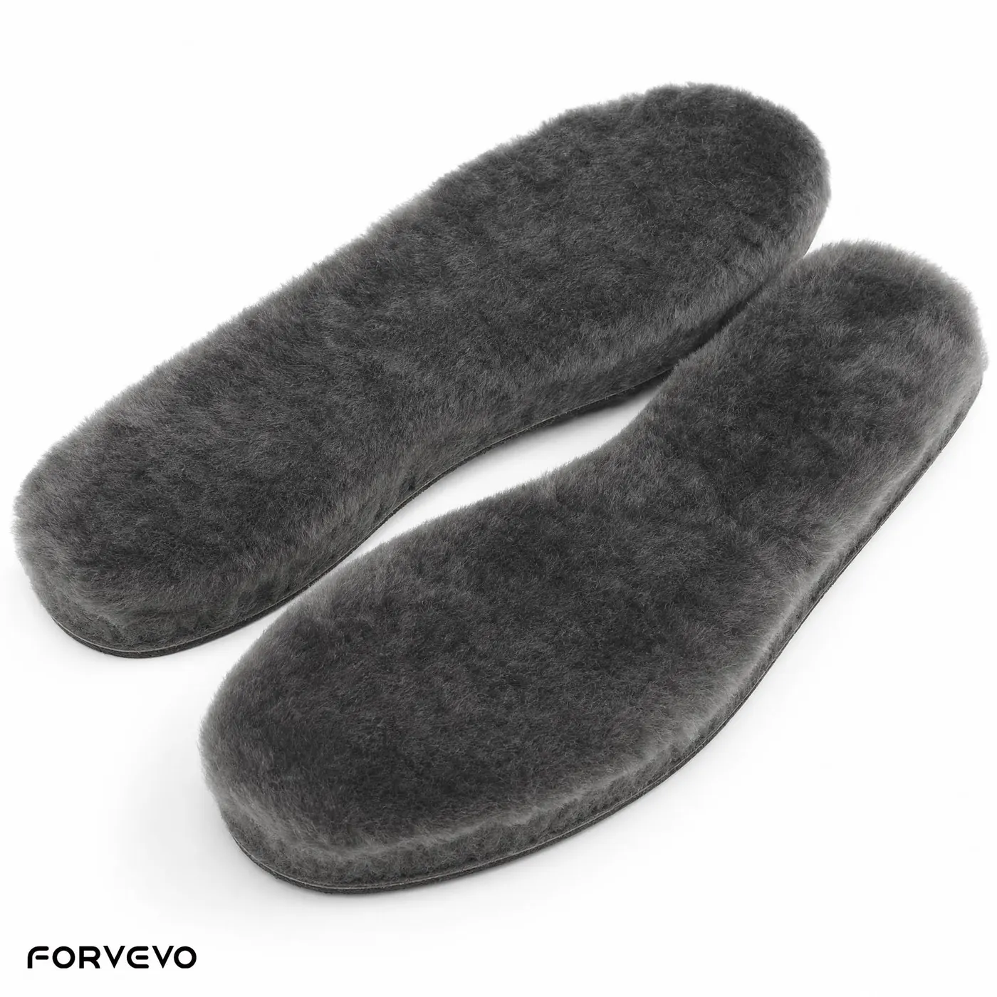Women's Genuine Sheepskin Insoles Warm Gray-9, photograph 5 of 7